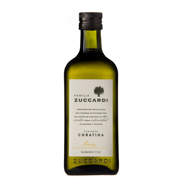 ACEITE DE OLIVA Familia Zuccardi CORATINA 500cc ACEITE DE OLIVA Familia Zuccardi CORATINA 500cc